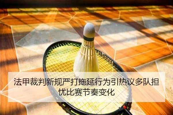法甲裁判新规严打拖延行为引热议多队担忧比赛节奏变化